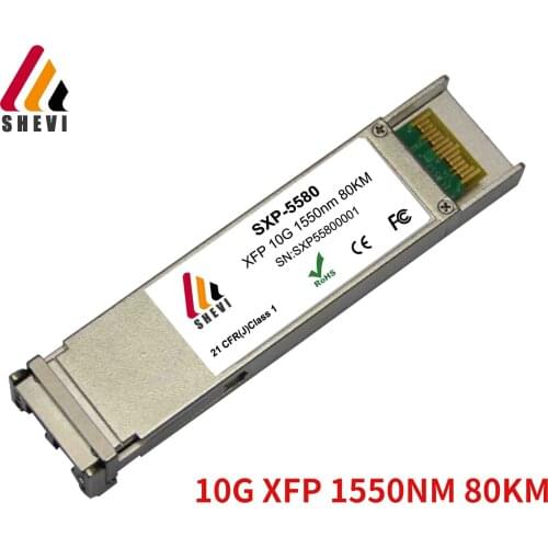 10G XFP 1550nm 80Km xfp fiber optic transceiver module Compatible Mikrotik, cisco router ,Aruba ,hp transceiver