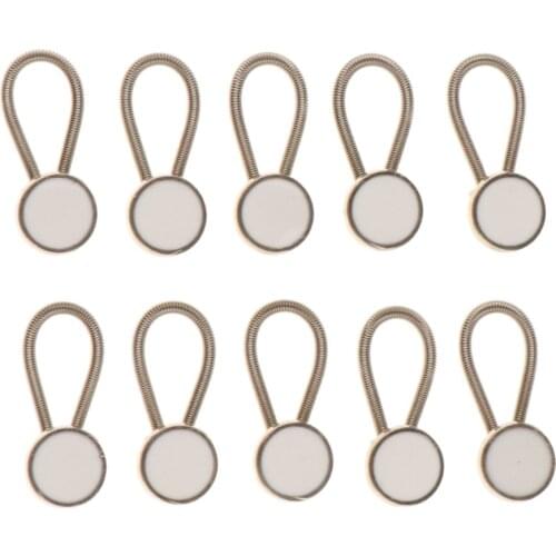 10x Collar Extender/Wonder Button for 1/2 Size Expansion of Men Dress Shirt