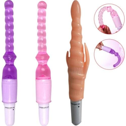 Anal Massager Masturbation Pull Beads Waterproof Sex Stimulation Toys for Adult TK-ing