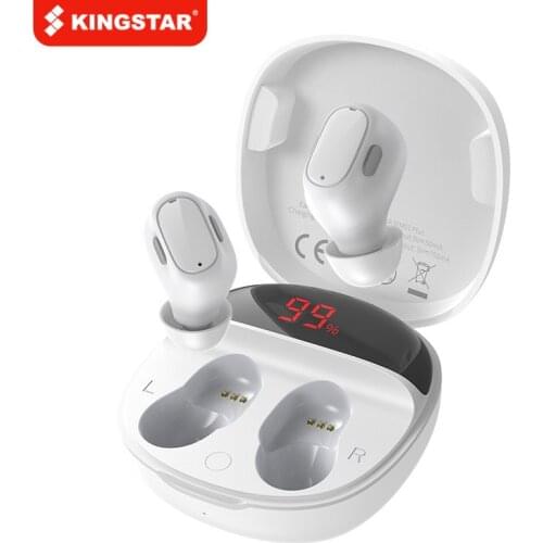KINGSTAR Wireless Headphones TWS Bluetooth Earphones Stereo Sports Waterproof Headsets with LED Digital Display For iOS Android