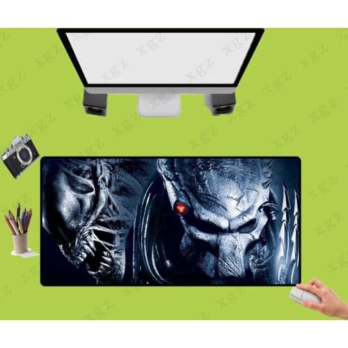 XGZ Large Gaming Mouse Pad Horror Skull Series Edge Control Precision Positioning Player Mouse Pad Rubber Mat XXL Mat Keyboard