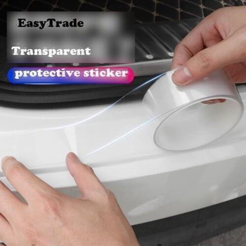 For Nissan Patrol 2020 Y60 Y61 Y62 V8 Accessories Nano Transparent Nano Sticker Car Door Sill Car Stickers Protector Goods