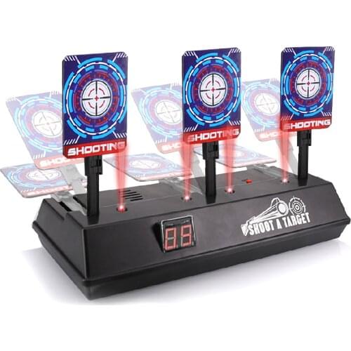 Electronic Scorer Board Water Gel Beads Shooting Target Card Sound Scoring Auto Reset DJI RoboMaster S1 Robot Compete Training