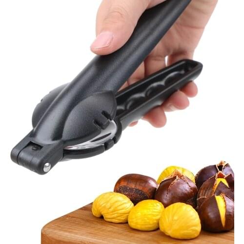 Stainless steel chestnut opener walnut sheller multifunctional chestnut2 in 1 Quick Nutcracker ShellerKitchen Tools