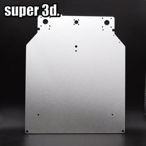 Impresora Ultimaker 2 UM2 Z Table Base Plate platform support aluminum heat bed plate for 3D printer parts