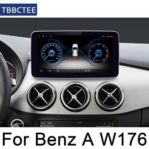 For Mercedes Benz A Class W176 2015~2019 NTG multimedia player Navigation Android Car radio GPS WiFi BT HD Screen Stereo Map
