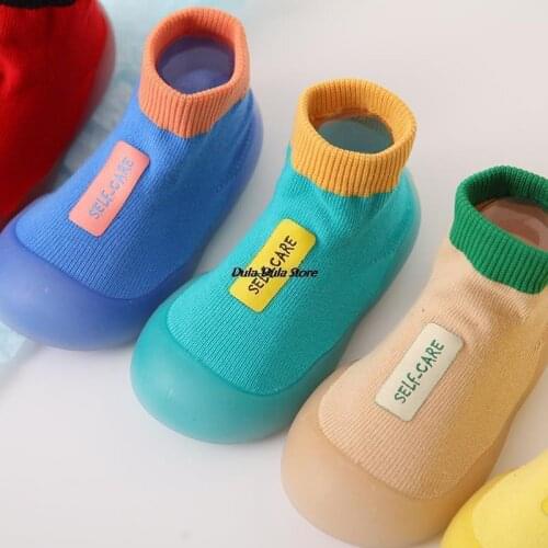 New Baby Foot Socks Children Sock Shoes Breathable Anti Skid Floor Socks Comfortable Kids Socks Non Slip Sports Socks Foot