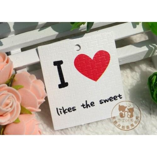 Wholesale 2000pcs Without Print Label Tie String Price Display Tags,Jewelry Display YSSA2