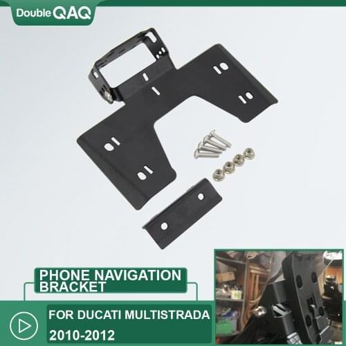 Smart Phone GPS Navigation Adapter Bracket Mount Holder For DUCATI MULTISTRADA 1200 MY 2010-2012