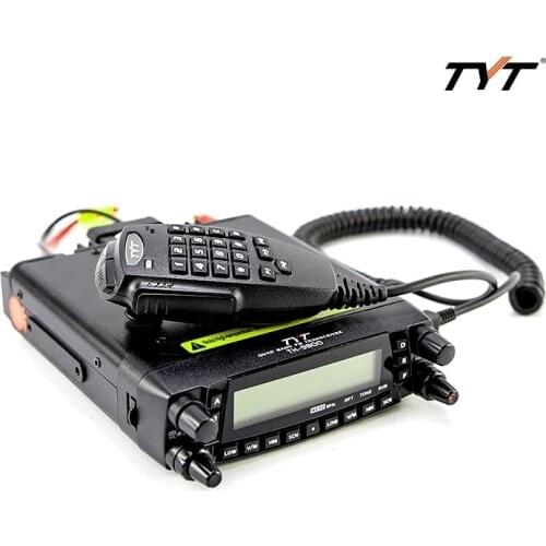TYT TH-9800 Quad Band Mobile Transeiver AM FM 29/50/144/430MHz Car Radio 50W MAX Mobile Radio Wireless Communication Intercom