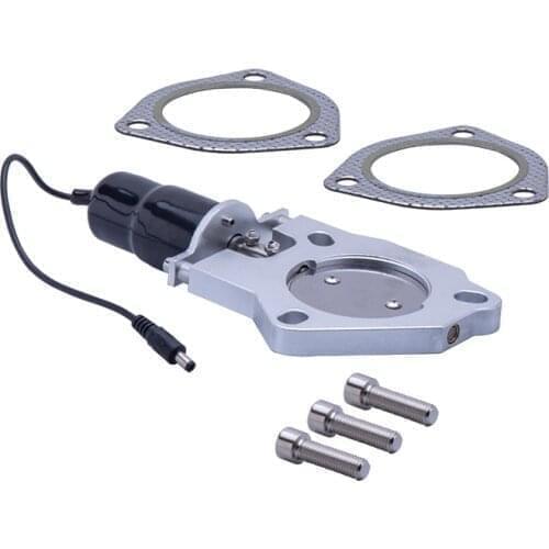 Exhaust Billet electric exhaust valve butterfly valve for 2.5 inch 3 inch exhaust cutout system Universal