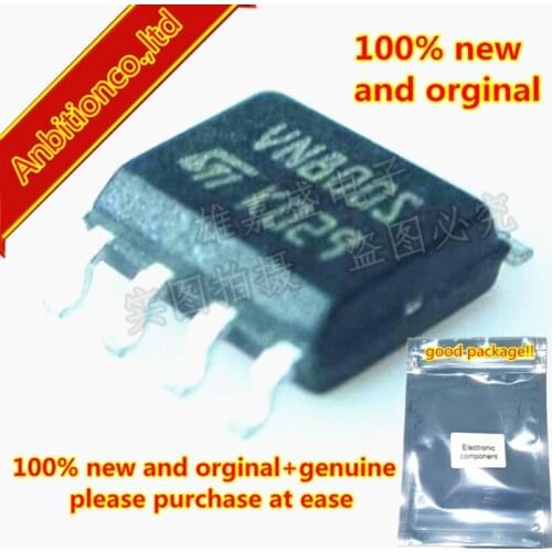 10pcs 100% new and orginal VN800 VN800STR-E VN800S13TR SOP8 HIGH SIDE DRIVER in stock