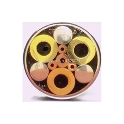 5mm Mosaic pin Rivets knife handle screw More design exquisite style length 9cm #508