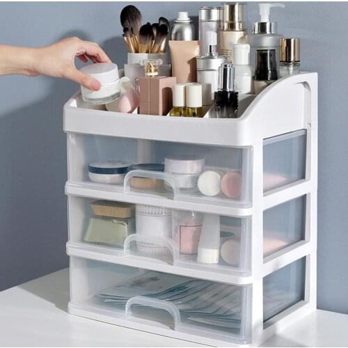 80%HOT2/3 Layer Makeup Brush Drawer Storage Box Jewelry Case Sundries Holder Organizer