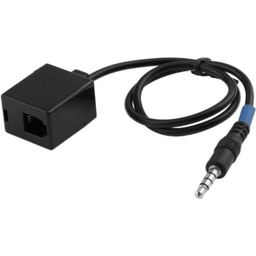3.5mm Male Jack To RJ9 4P4C Female Adapter Extension Cable Adapter Converter For Cisco Telephone Line Phone Accessories
