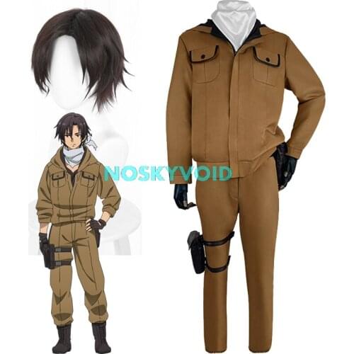 Anime Nouzen Shinei Cosplay 86-EightySix- Costumes Man Combat Uniform Anime Wig Halloween Carnival Costume