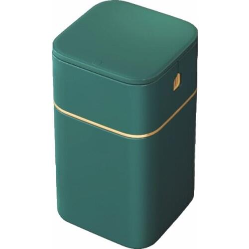 Household garbage can with cover living room large capacity toilet toilet kitchen automatic packing paper basket