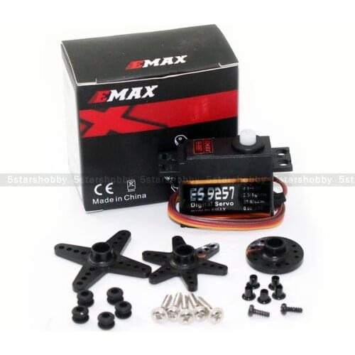 EMAX ES9257 MICRO DIGITAL 3D Tail Servo 2.5KG/ 0.05 SEC for 450 500 Helicopter