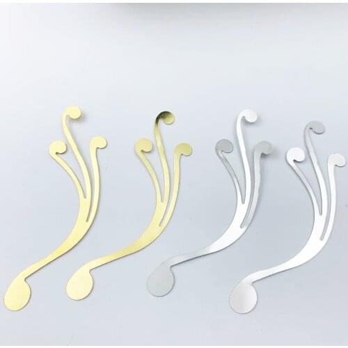 10pcs 30x110mm Filigree Metal sheets decorative for Jewelry Making Cosplay headgear accessories Doll headwear accessories