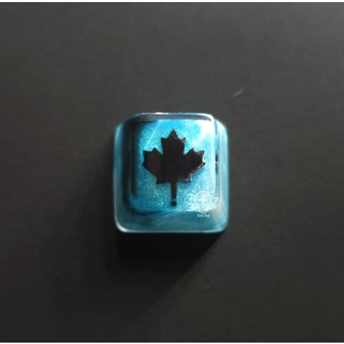 Customized Mechanical Keycaps for Rainbow Six Ink Ice Skin Key Cap Resin Personalized Transparent Keycap Keyboard Accessories