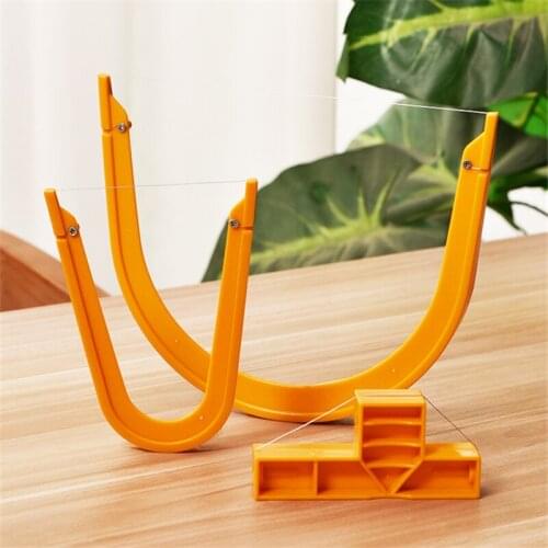 Clay Cutting Tool Pottery Ceramic Craft Bowshaped Mud Line Model Making Texture Cutting Straight Wire Spring Sculpture Diy Tool