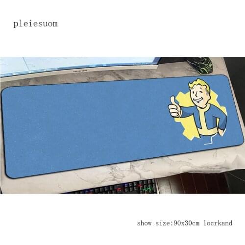 Fallout mouse pad gamer 900x300x3mm gaming mousepad Halloween Gift notbook desk mat big padmouse games pc gamer mats gamepad