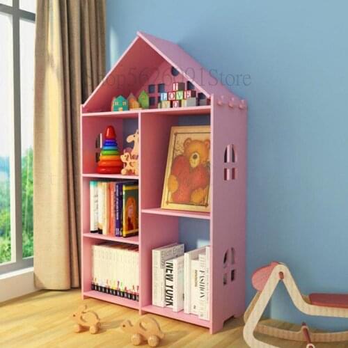 Creative Environmental Protection Bookshelf Modern Simple Storage Shelf Children Picture Shelf Student Reading Corner