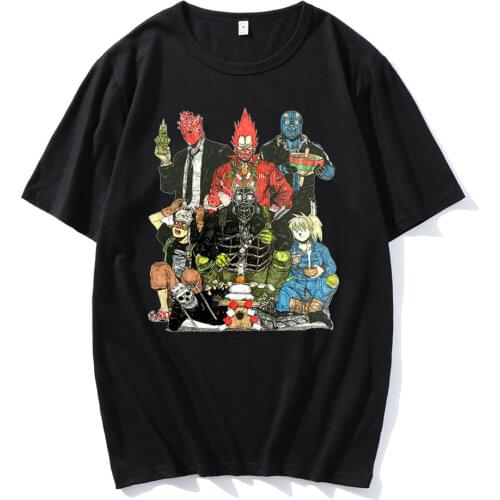 2021 Hot Sale Anime Dorohedoro High Quality Comfortable Classic T-Shirts Cotton Oversized Streetwear Daily Tee Unsiex Couple Top