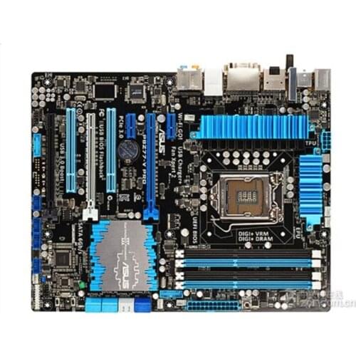 For ASUS P8Z77-V PRO Computer Motherboard LGA 1155 DDR3 For Intel Z77 P8Z77 Desktop Mainboard (Without heat shield)