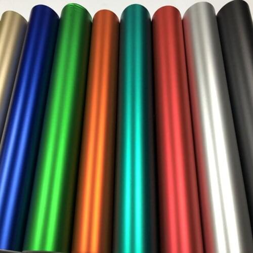 20/30/40/50x152cm Matte Chrome Ice Film Vinyl Wrapping Chrome Matt Car Vehicle PVC Sticker DIY Motocycle Phone Laptop Decal