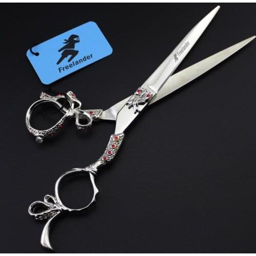 "Freelander 440C TB-73 Personalized Hairdressing Scissors Senior Hair Stylist Loves Scissors Hair Care Tools 7.0 Inch Teeth Size
