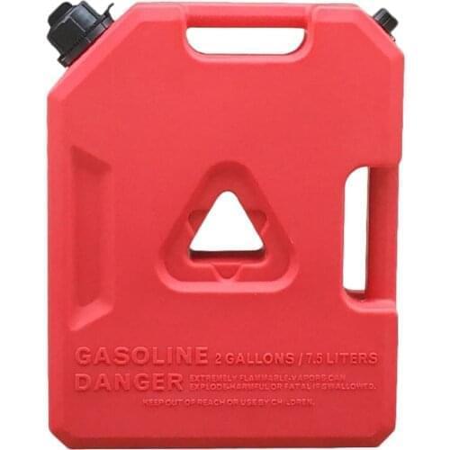 Portable Fuel Tank Gas Can Plastic Petrol Gasoline Storage Container For SUV Car Motorcycle 1/2/3 Gallon Motorcycle 2021 New