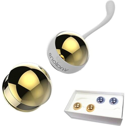 Professiona Metal Egg Take Steps Pelvic Floor Muscles Vaginal Exercise 4pcs Balls Kegel Exercise Yoni Egg Ben Wa Ball Sex Toy