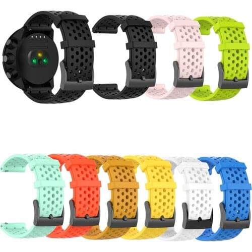 Smart Watch Silicone Replacement Band Strap for Suunto 9/9 Baro Suunto Spartan Sport Watch Bracelet Belt Wrist Accessories