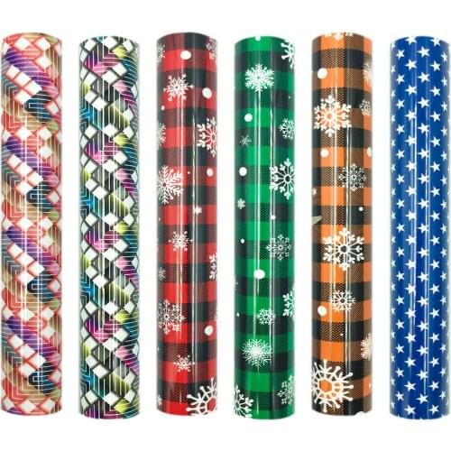 19"x39" Festival Colors Heat Transfer Vinyl Iron on Shirt Film for All Cutter Machine Easy to Cut Weed for Heat Vinyl Design DIY