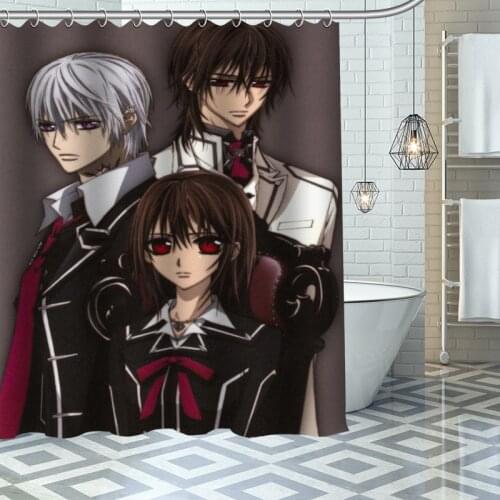 Knight Wolf Shower Curtains Waterproof Fabric Bathroom Decoration Supply Washable Bath And Shower Curtain Custom