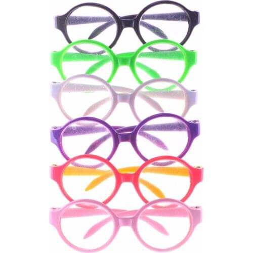 ZWSISU Fashion glasses Fit For American Doll 18 inch American Doll Accessories