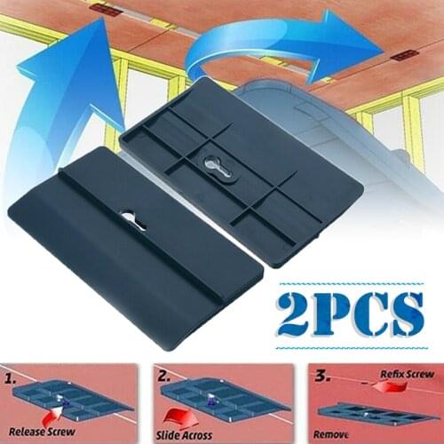 2Pcs/Set Room Ceiling Sloped Walls Drywall Fitting Tool Ceiling Positioning Plate Plasterboard Fixing Board Carpenter Tools