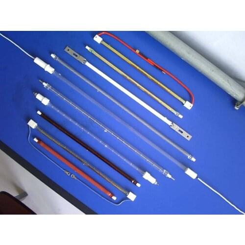 3800w short wave IR heating tube quartz infra-red heater lamp with SK15 Base