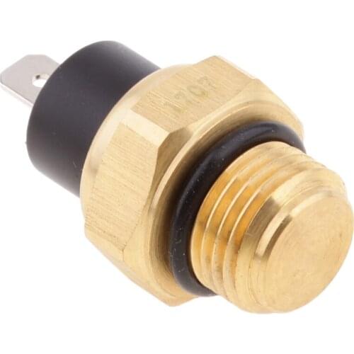 Motorbike Water Coolant Temperature Sensor Thermo Fan Switch Assembly for Honda VT600 VT750 1100 VTX1300