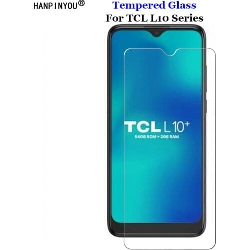 For TCL L10 Plus / Lite / Pro 6.22" Clear Tempered Glass 9H 2.5D Premium Screen Protector Protection Film