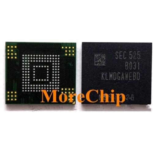 KLMDGAWEBD-B031 eMMC 128GB Flash Memory IC BGA153 Chip Soldered Balls Pin