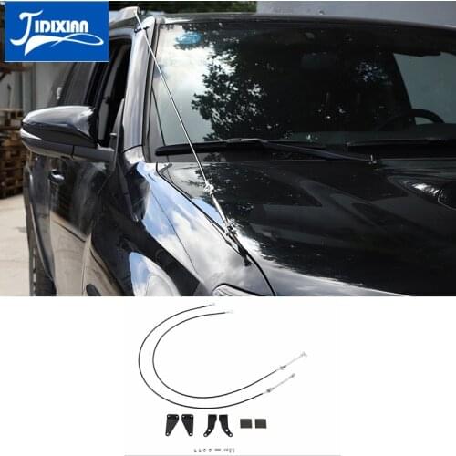 JIDIXIAN Styling Moulding Car Hood Obstacle Eliminate Rope Limb Riser Kit for Toyota 4Runner 2010+ Accessories