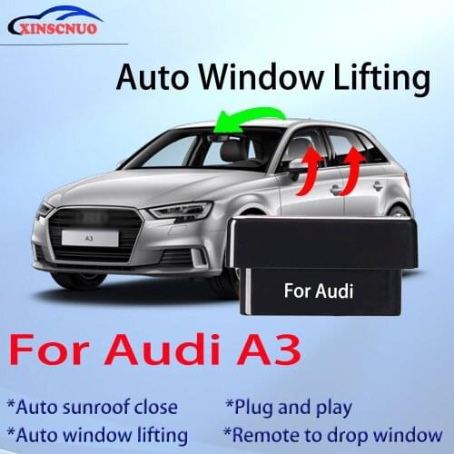 New Car OBD Window Lift For Audi A3 2016-2018 Close sunroof Controller Automatic Device Remote Control Close Open Pause Windows