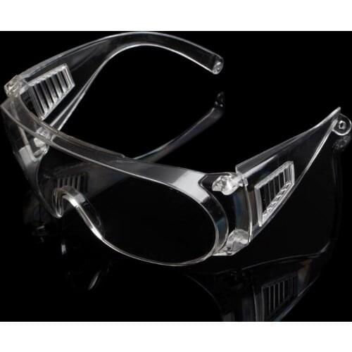 New Clear Vented Safety Goggles Eye Protection Protective Lab Anti Fog Glasses