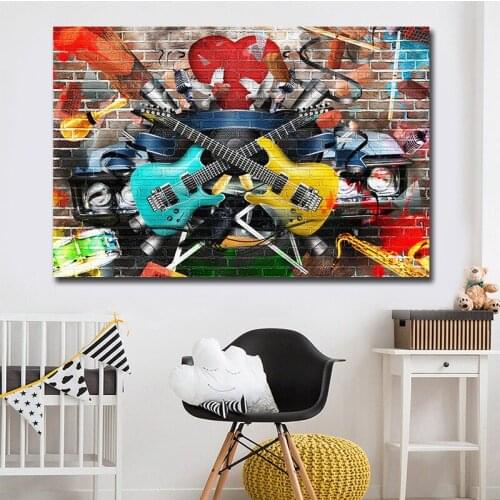 Posters Quotes Modern Wall Art Canvas Prints Oil Painting Graffiti Street Art Living Room Home Decoration Abstract Style