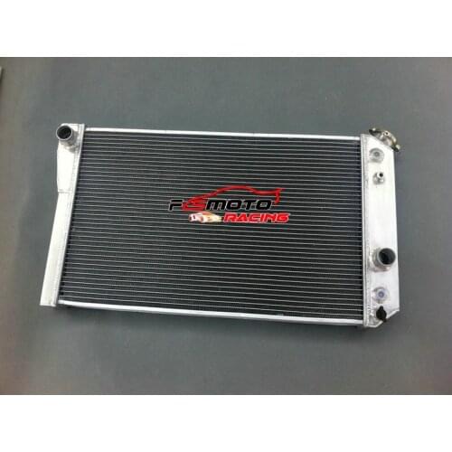 Racing Aluminum Radiator For Chevy Corvette S10 Conversions 1984-1990 90 89 88 87 86 85