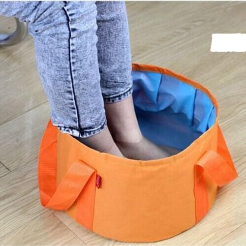 Portable Outdoor Travel Foldable Folding Camping Washbasin Basin Bucket Bowl Sink Washing Bag Water bucket 15L
