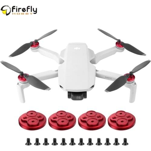 Sunnylife Upgraded Motor Covers Propellers Block-up Scratch-proof Aluminum Alloy Motor Protective Cover for Mavic Mini