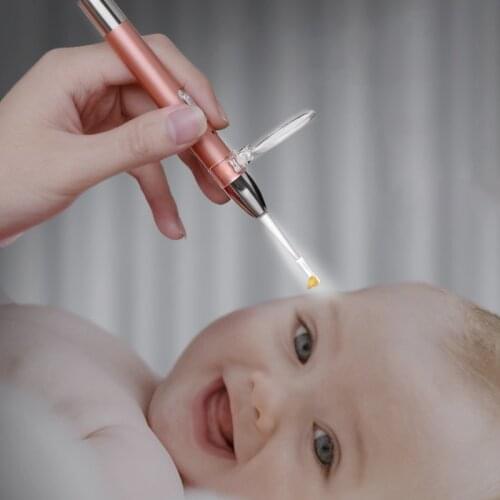 LED Flash Light Earpick with Magnifier Baby Ear Cleaner Spoon Ear Wax Remover Endoscope Ear Curette Cleaning Ear Care